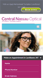 Mobile Screenshot of centralnassauoptical.com